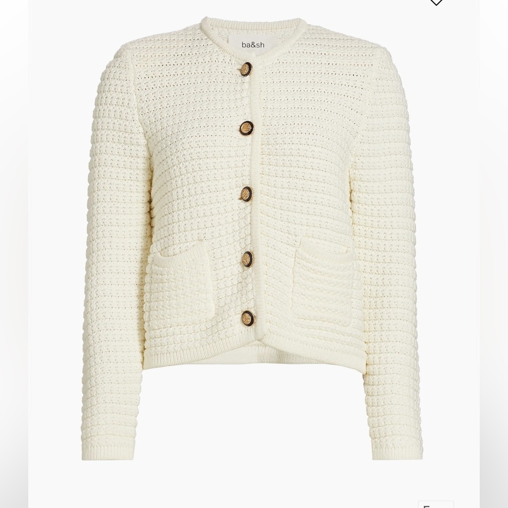Ba&sh Gaspard Cardigan size small (1)